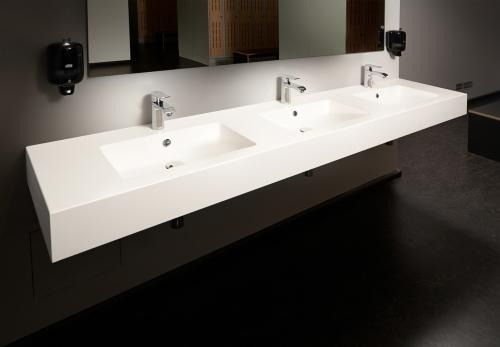 PAA Made to Measure washbasin OPUS with 3 bowls