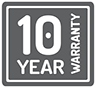 PAA 10 year warranty sign grey version preview