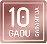 PAA 10 gadu garantijas zīme 